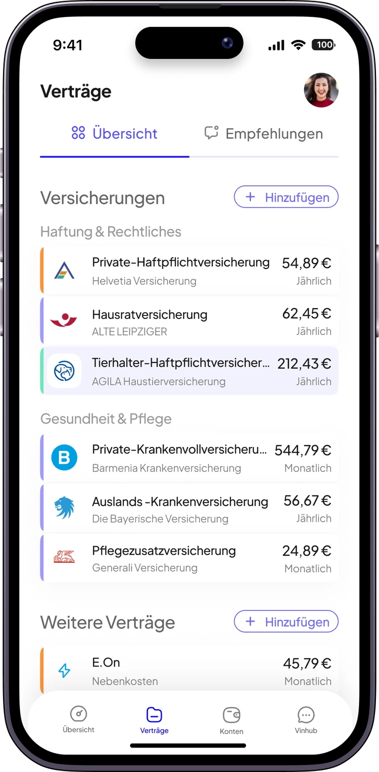 Die COVAGO App auf dem Smartphone