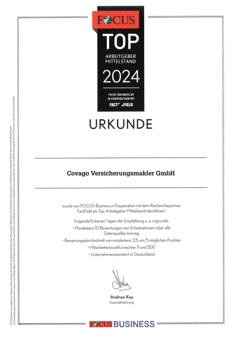 Focus Top Arbeitgeber 2024