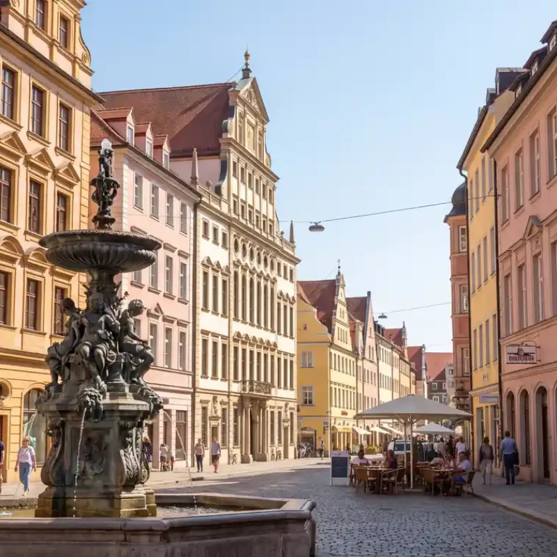 Augsburg_Wahrzeichen_02_Maximilianstrasse